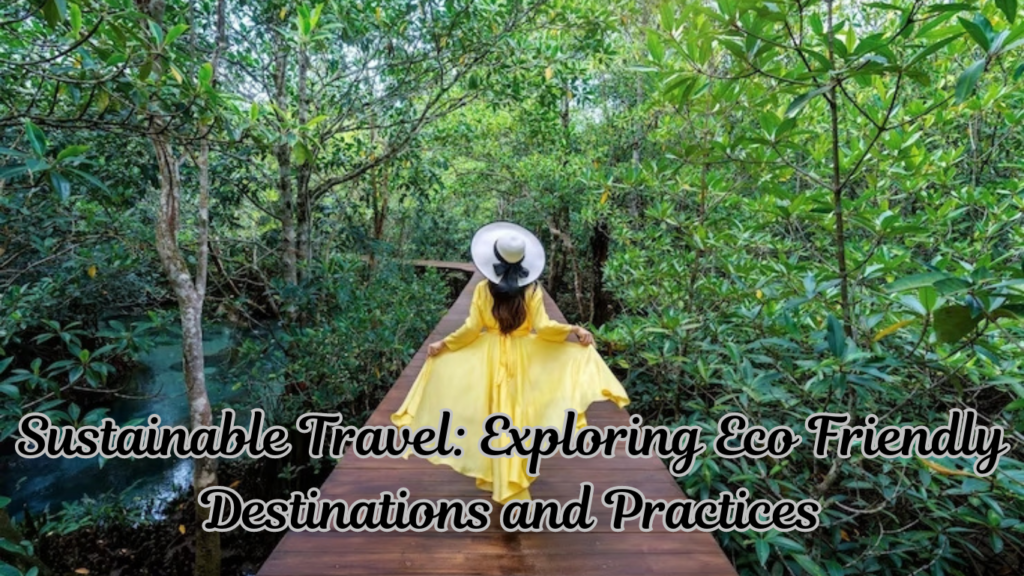 Sustainable Travel: Exploring Eco Friendly Destinations and Practices