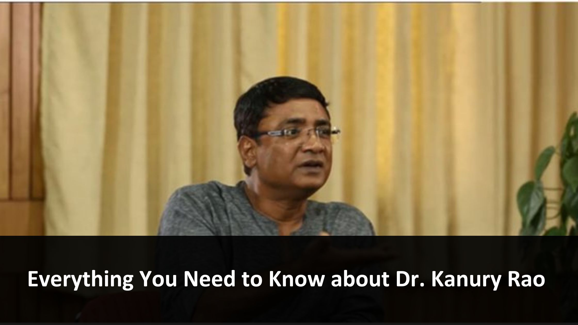 Dr. kanury Rao