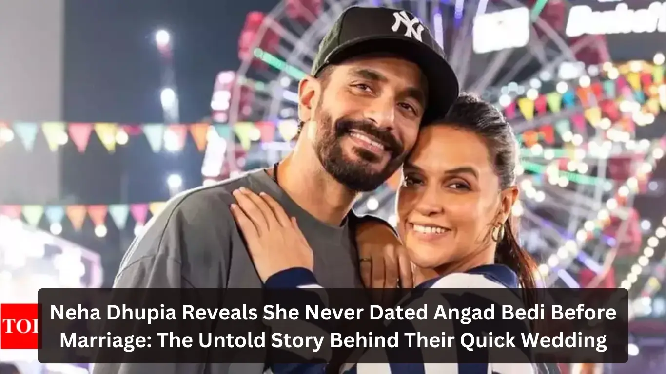 Neha Dhupia Reveals She Never Dated Angad Bedi Before Marriage The Untold Story Behind Their Quick Wedding