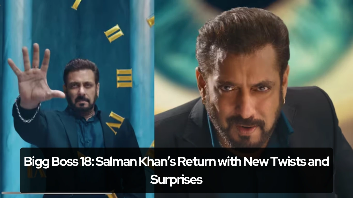 Bigg Boss 18 Salman Khan’s Return with New Twists and Surprises