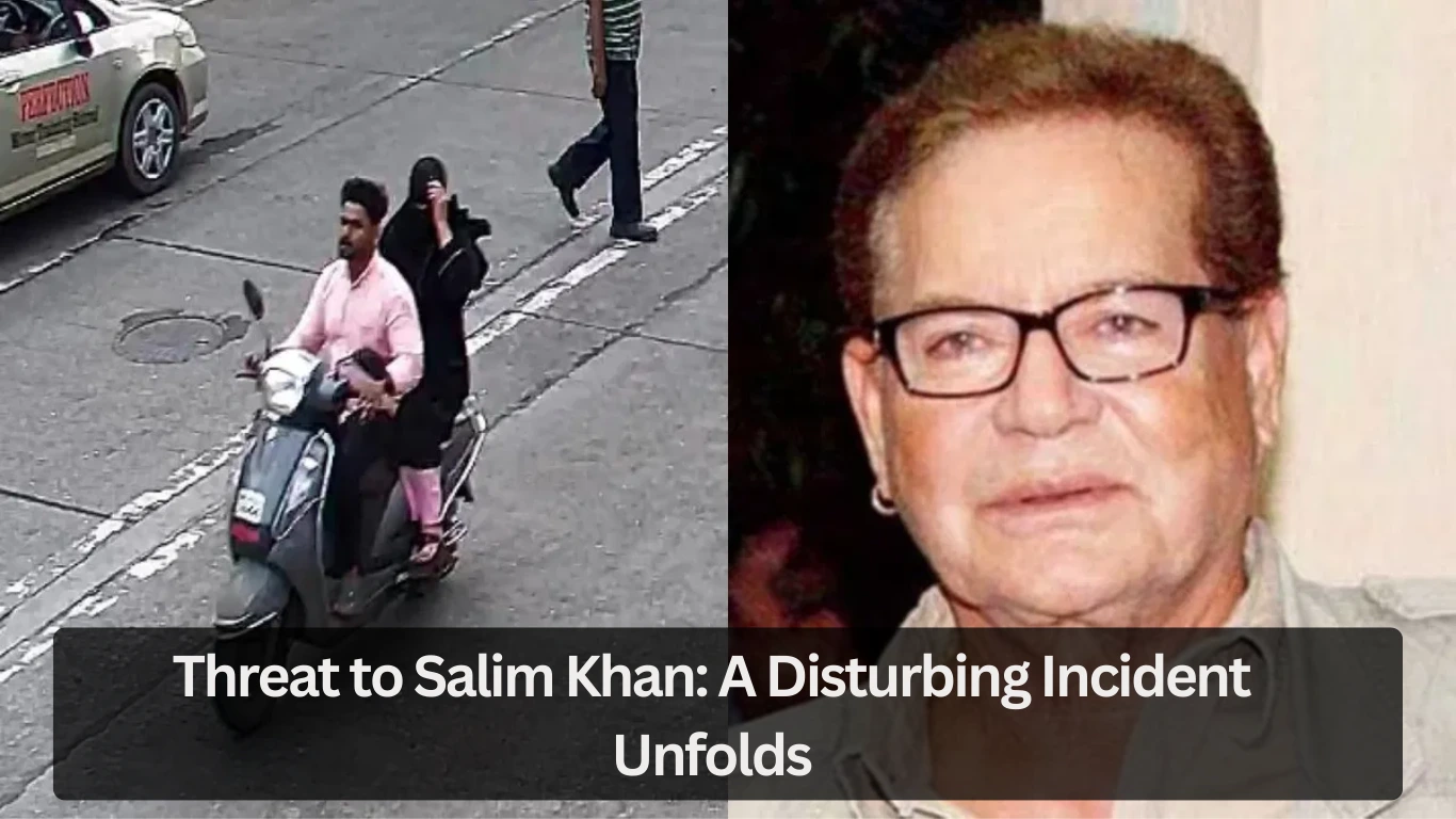 Threat to Salim Khan A Disturbing Incident Unfolds